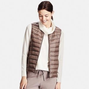 Uniqlo ultra light down vest